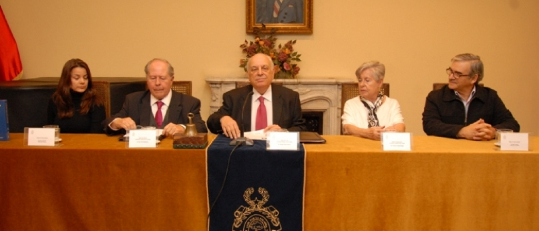 De izquierda a derecha: Elsy Salazar, José Luis Samaniego, Alfredo Matus, Adriana Valdés y Arturo Infante.