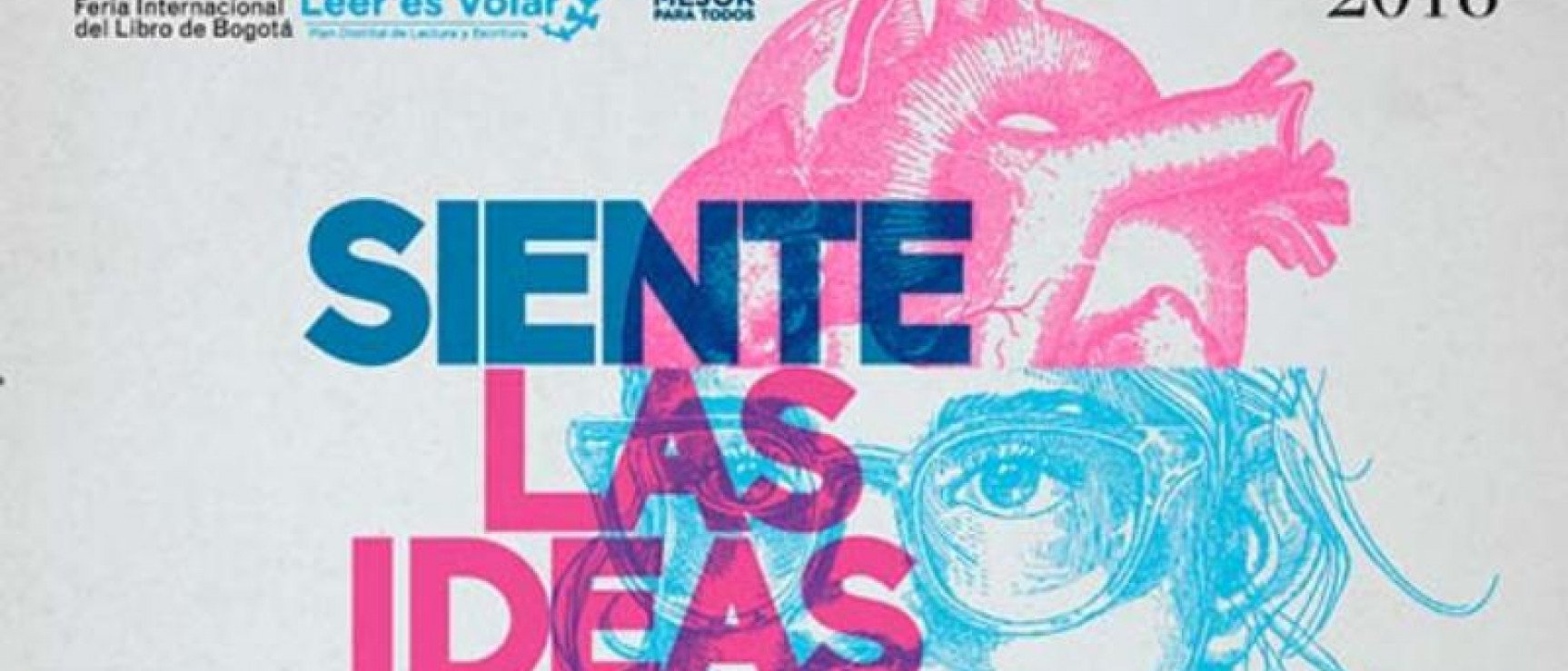 Cartel de la XXXI Feria Internacional de Libro de Bogotá (FILBo 2018)