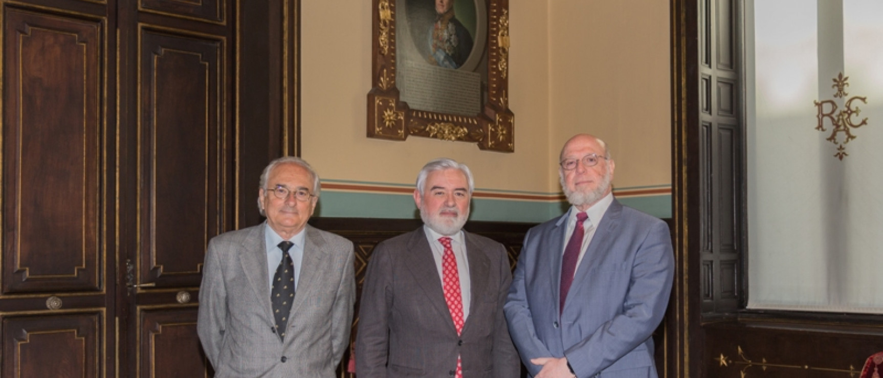 Jorge Urrutia, Darío Villanueva y Pedro Vergés.