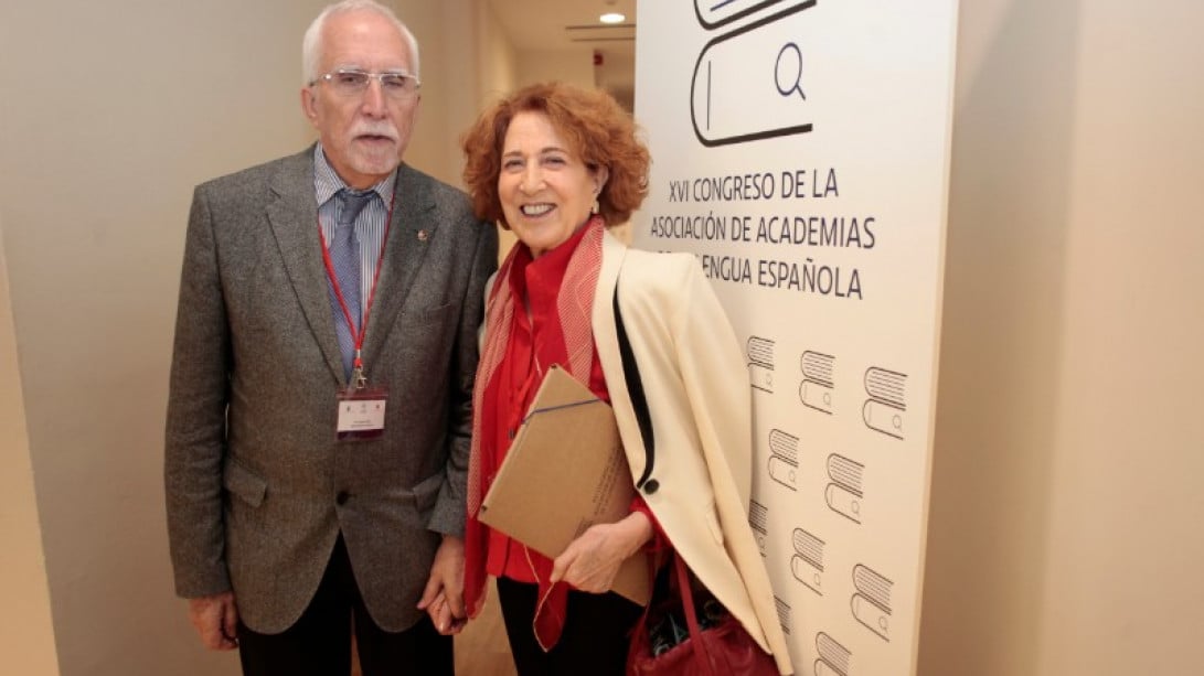 Luis Mateo Díez y Carmen Iglesias (foto: RAE).