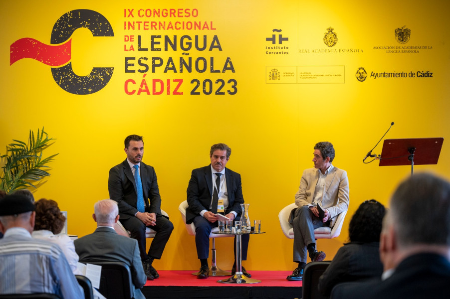 Presentación colección Clásicos ASALE. Fotografía: cortesía de la Fundación José Manuel Lara.